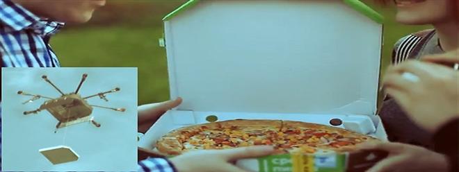 بالفيديو:طلب بيتزا يصلك بالطائرة خلال 30 دقيقة فقط