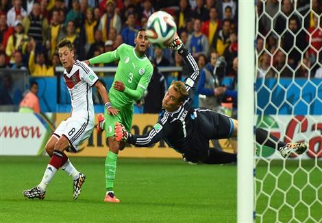 هدف الجزائر في مرمى ألمانيا مونديال 2014