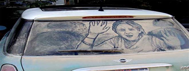 السيارات المتسخة تتحول إلى لوحات فنية جميلة | dirty car art | مصراوى