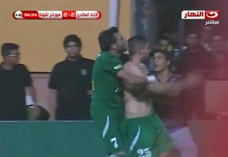 علي عفيفي يسجل هدف التعادل القاتل (2-2) في مئوية الاتحاد وسبورتنج لشبونة البرتغالي