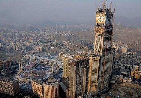 مكة برج ساعة معالم حضارية