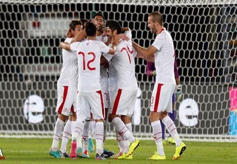 تونس تسجل الهدف الأول فى مرمي إكرامي بعد خطأ دفاعي ساذج
