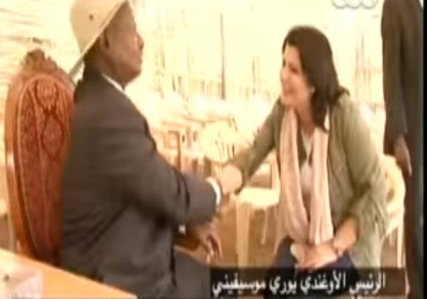  شاهد ماذا طلب الرئيس الأوغندي من منى الشاذلي بخصوص الرئيس عبدالناصر