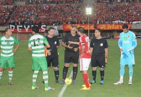 حضور الأولتراس مباراة الأهلي الودية مع بلدية المحلة