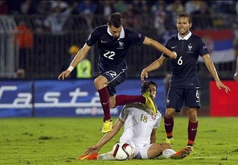 صربيا وفرنسا تتعادلان وديا ضمن استعدادات يورو 2016