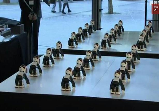 100 روبوت يرقصون في تناغم بطوكيو
