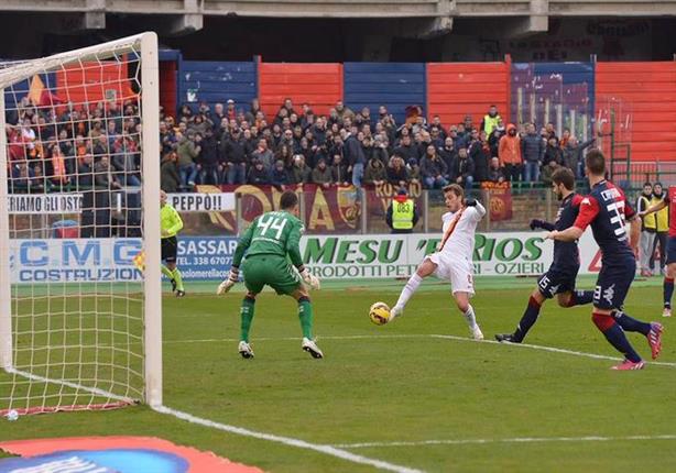  أهداف مباراة ( روما 2- كالياري 1) في الدوري الإيطالي