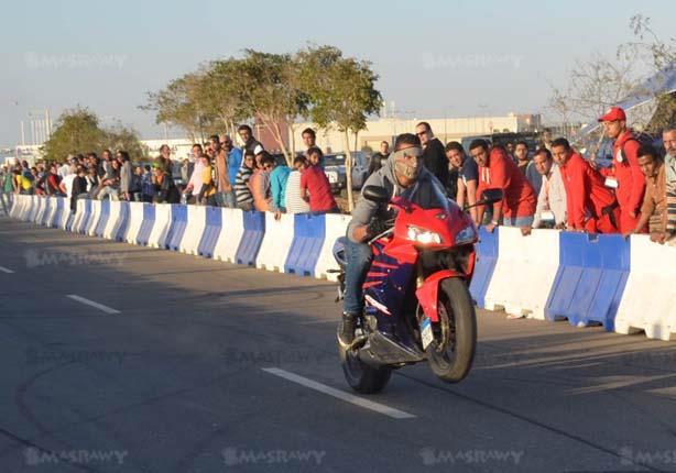 عدسة مصراوي ترصد أقوى عروض الدرجات النارية Bikerzone