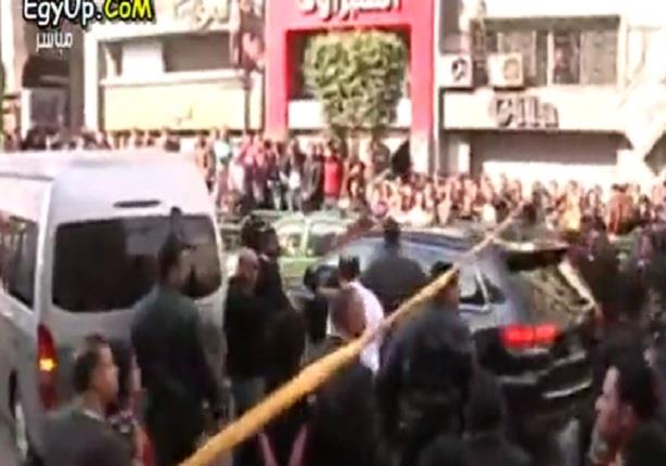 فيديو لمكان إنفجار قنبلة أمام دار القضاء العالى