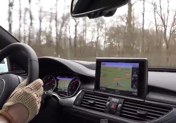 نطرة من داخل مقصورة 2015 Audi A7