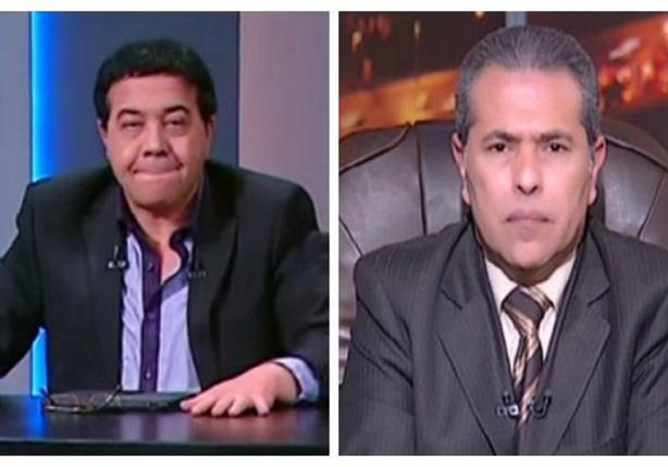  أحمد آدم يقلد الإعلامى توفيق عكاشة ويعلق: متزعلش يا عم توفيق ده انت حبيبى