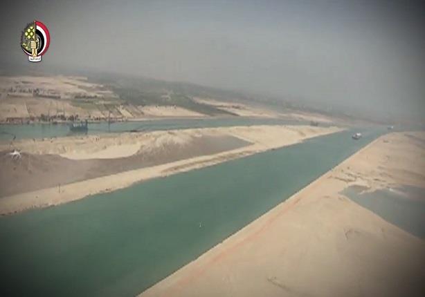 الموقف التنفيذى لمشروع إنشاء قناة السويس الجديدة وتنمية المنطقة المحيطة بها