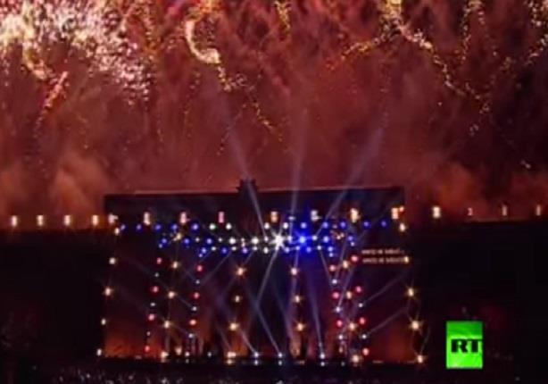 ألعاب نارية في سماء مدن روسية بمناسبة عيد النصر