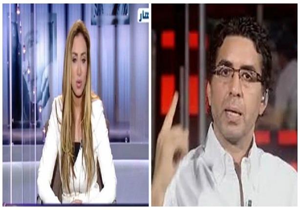 ريهام سعيد ترد على محمد ناصر: ''اتحداك انك تنزل مصرد''