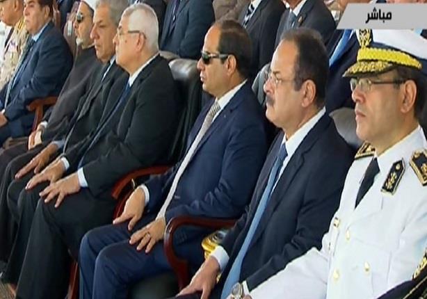 الرئيس السيسى يشهد حفل تخرج دفعة جديدة من كلية الشرطة