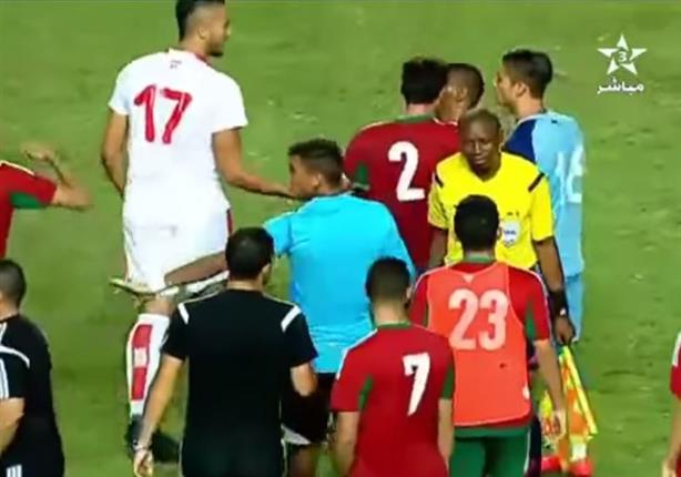 عنف ومشاجرات في مباراة تونس والمغرب بتصفيات الأوليمبياد