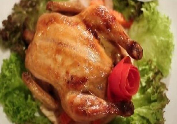 دجاج مشوي مع الثومية - مطبخ منال العالم