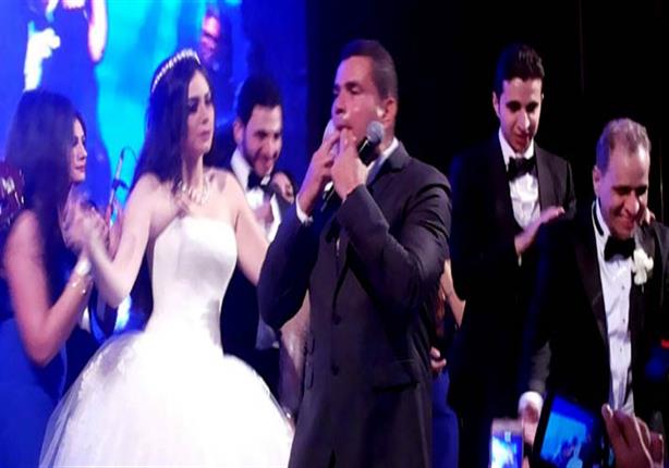 عمرو دياب يغني في فرح كريم السبكي