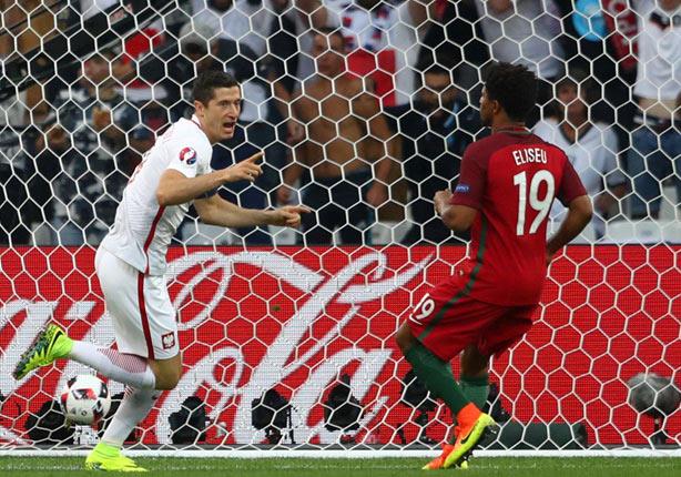 بالفيديو- ليفاندوفيسكي يسجل هدف بولندا الأول في البرتغال 