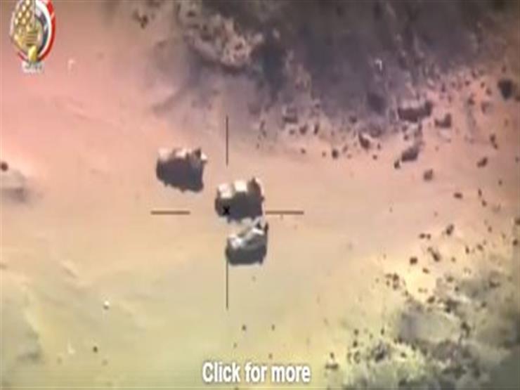 المتحدث العسكري ينشر فيديو الثأر من العناصر الإرهابية المشاركة في حادث الواحات