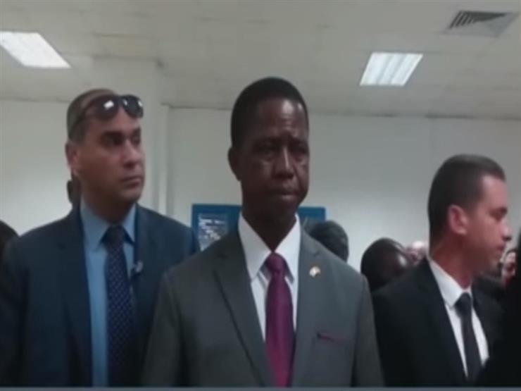 الرئيس الزامبي يتفقد المنطقة الصناعية بالعاشر من رمضان -فيديو