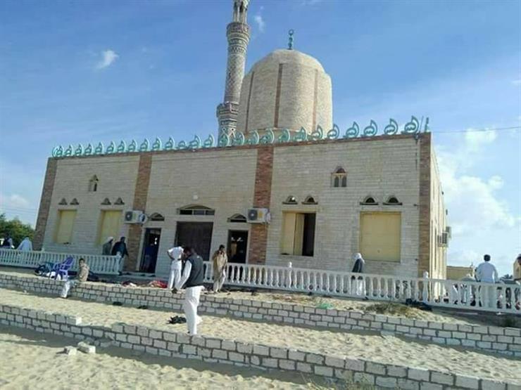 شاهد.. كيف أصبح مسجد الروضة من الداخل بعد الحادث الإرهابي؟ - فيديو