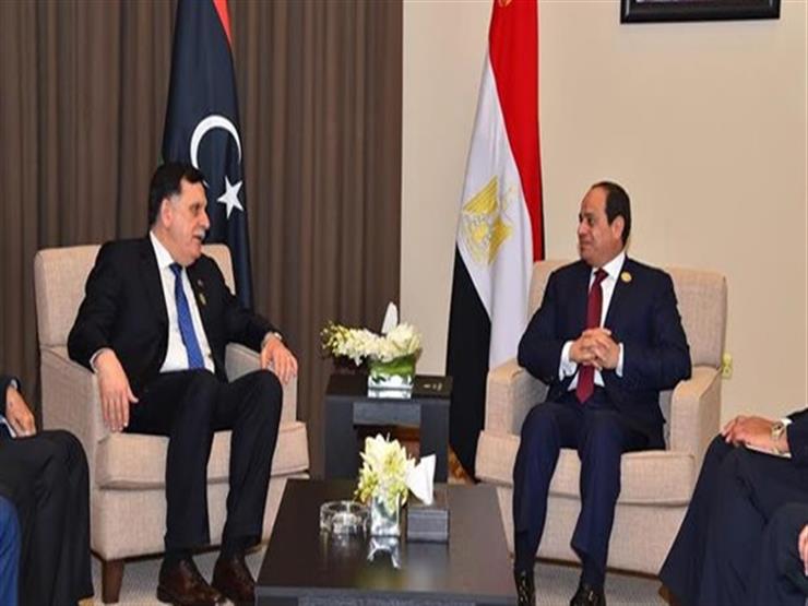 تفاصيل لقاء السيسي مع رئيس المجلس الرئاسي الليبي بالقاهرة - فيديو