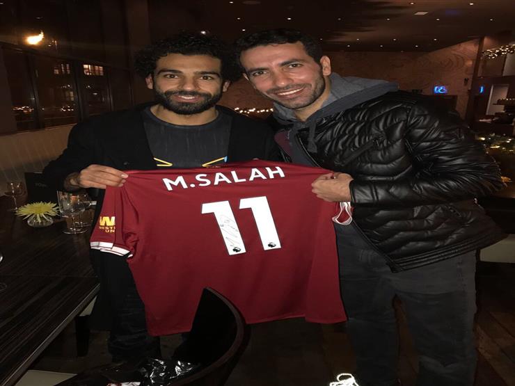 أبو تريكة لصلاح: مبروك يا فخرنا أبو تريكة لصلاح: مبروك يا فخرنا