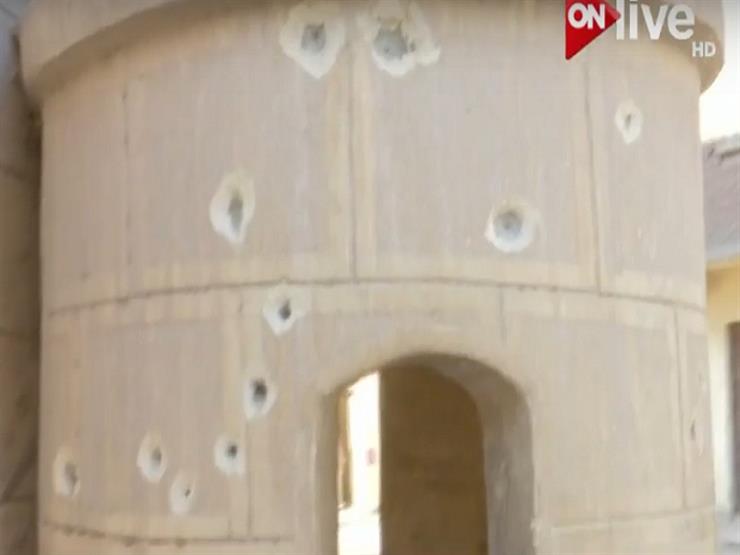 فيديو يرصد آثار الهجوم الإرهابي على كنيسة مارمينا