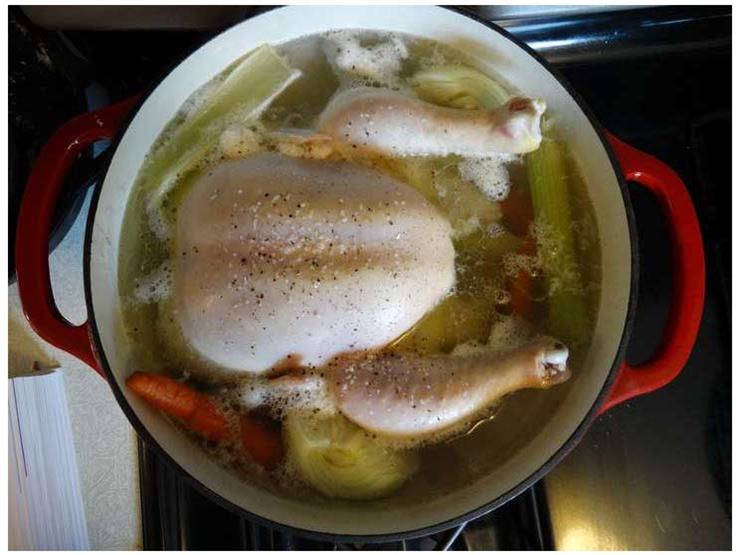 Домашняя курица приготовить суп