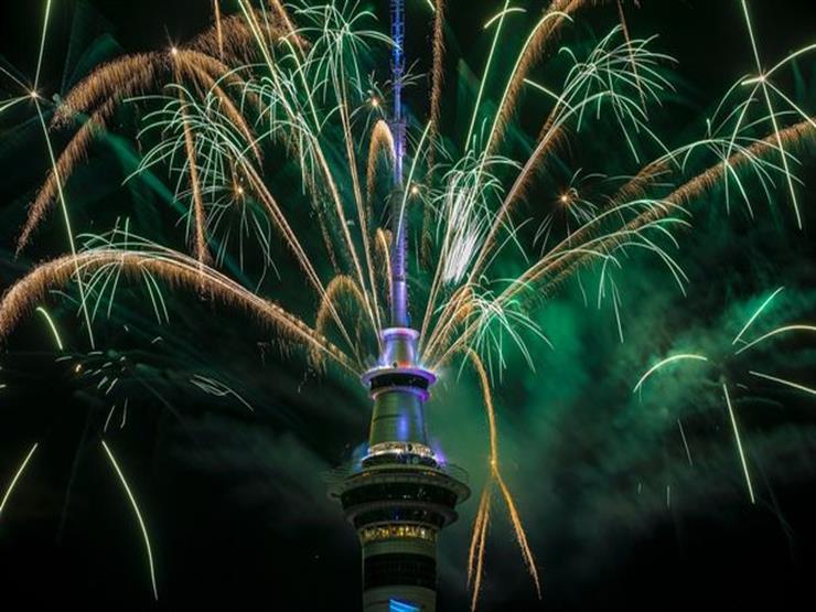بالفيديو-  نيوزيلندا تحتفل بقدوم عام 2018