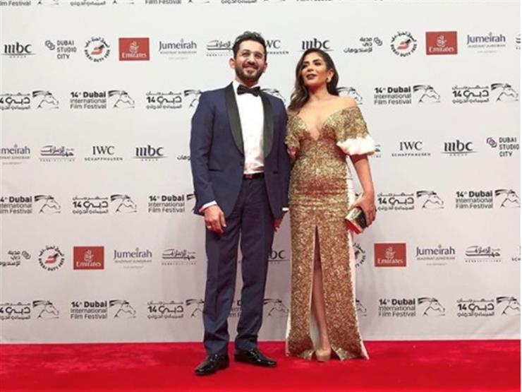 أحمد حلمي ومنى زكي يتألقان في افتتاح دبي السينمائي مصراوى