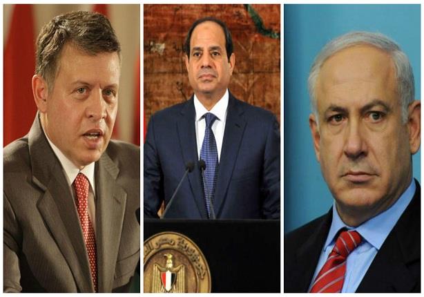 نتنياهو يقر بعقد قمة مع الرئيس المصري والعاهل الأردني في العقبة العام الماضي نتنياهو يقر بعقد قمة مع الرئيس المصري والعاهل الأردني في العقبة العام الماضي