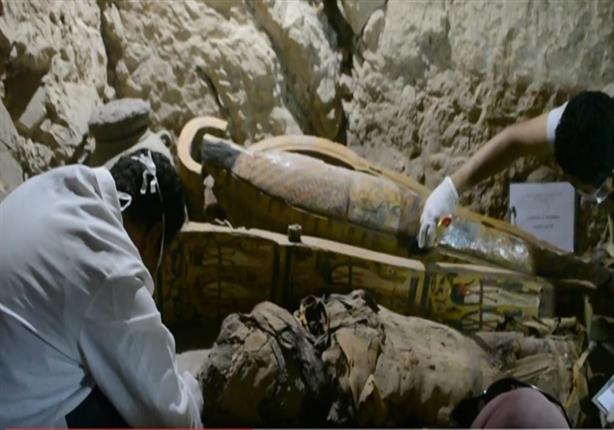 عدسة «مصراوي» ترصد محتويات مقبرة أوسر حات بالأقصر