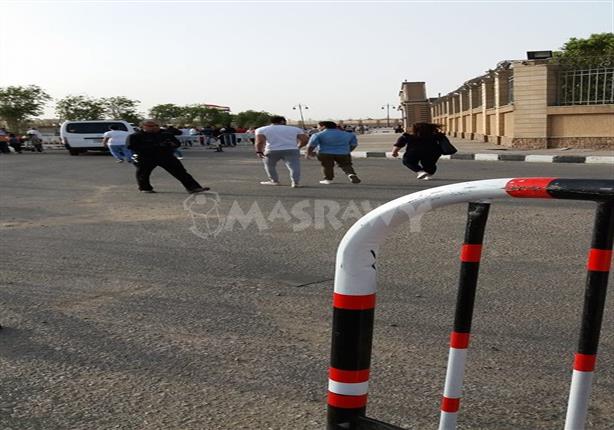 على أبواب استاد الدفاع الجوي.. أقباط عن قداس السلام: "انهاردة عيد" على أبواب استاد الدفاع الجوي.. أقباط عن قداس السلام: "انهاردة عيد"