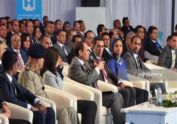 مصراوي يحاور الشاب الجالس بجوار السيسي في مؤتمر الإسماعيلية