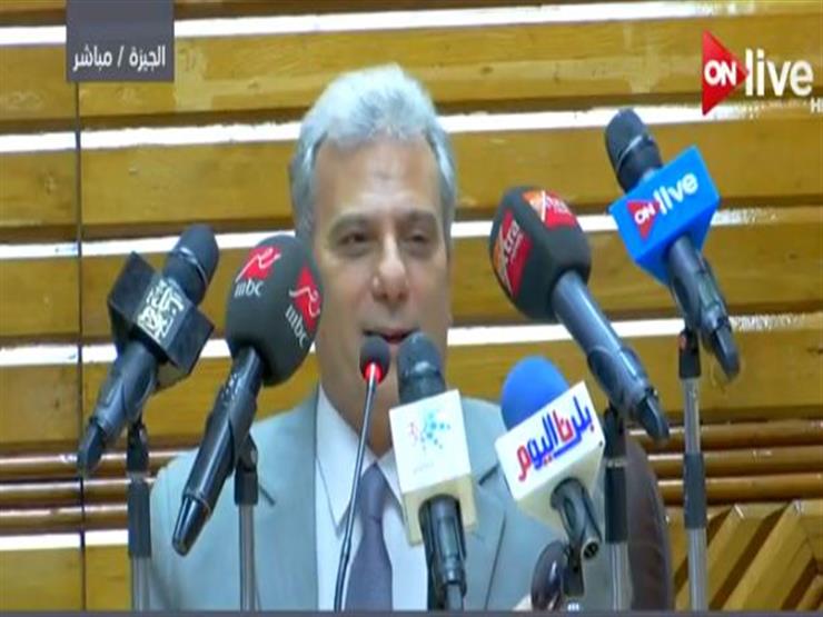 جابر نصار خلال افتتاح محطة طاقة شمسية بجامعة القاهر: مصر تستطيع 