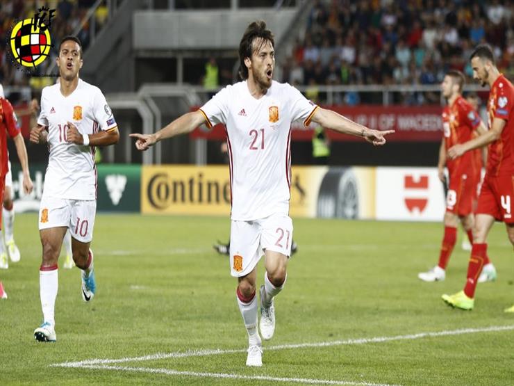 أهداف (مقدونيا 1 - إسبانيا 2)