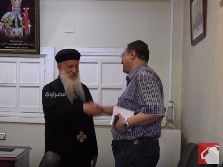 بالفيديو - القمص سيرجيوس وكيل عام البطريكية: السيسي هو أول رئيس يزور الكاتدرائية 