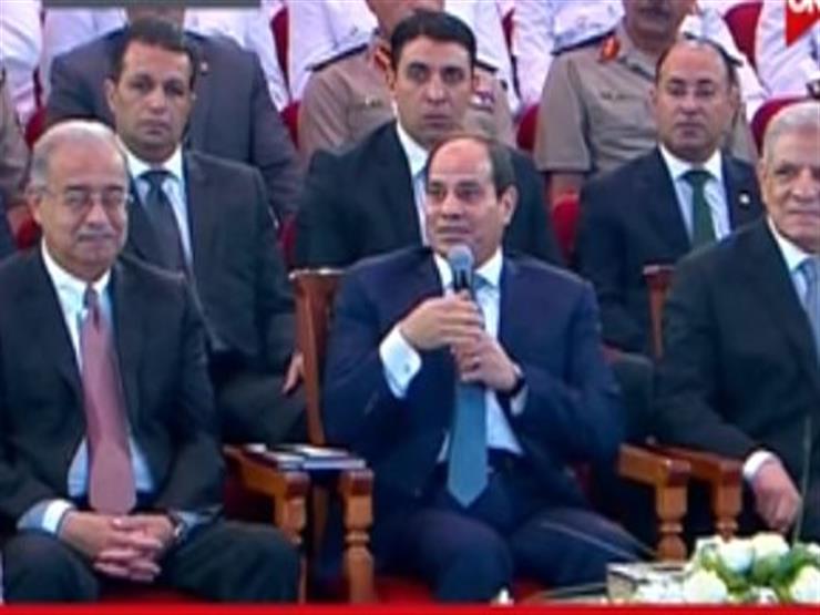 السيسي ينفعل على أحد الضيوف: "أنا لا أقبل نكون كدة" 