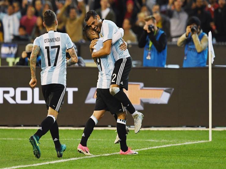 هدف (الأرجنتين 1 - البرازيل 0) مباراة ودية