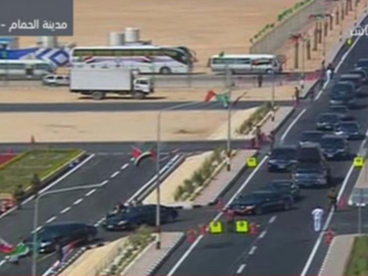 لقطات لموكب الرئيس السيسي خلال توجهه لمدينة الحمام لافتتاح أكبر قاعدة عسكرية في الشرق الأوسط
