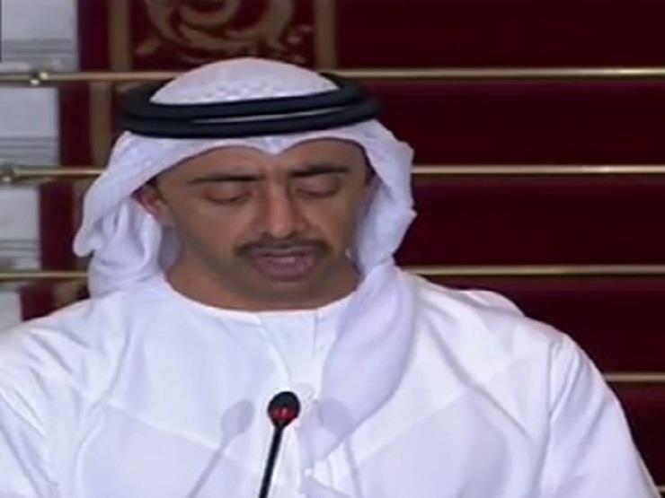 وزير خارجية الإمارات: يجب أن نتعاون جميعاً للقضاء على الإرهاب 