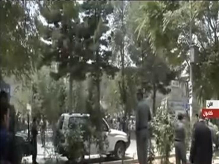  اللقطات الأولى لموقع انفجار سيارة مفخخة بمحيط السفارة الأمريكية في كابول