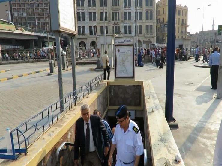 الخدمات الأمنية بمحطة القطارات والمترو            