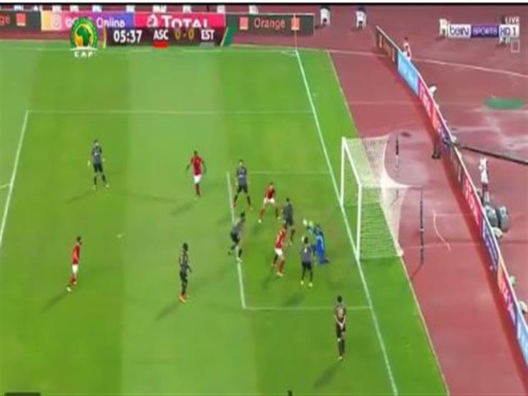 الشيخ يهدر فرصة هدف محقق للأهلي أمام الترجي التونسي "فيديو"