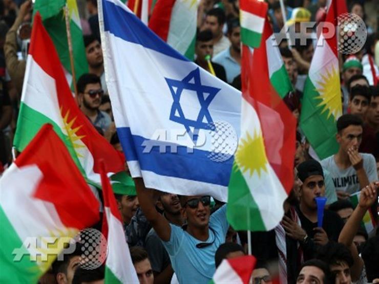 صورة وخبر: العلم الإسرائيلي في احتفالات أكراد العراق
