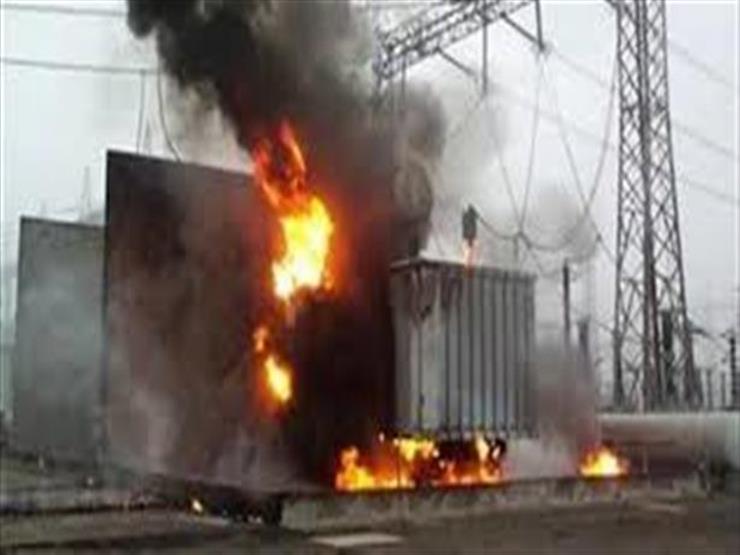 "الكهرباء": استمرار إصلاح محول كهربائي انفجر في الشرقية لإعادة التيار