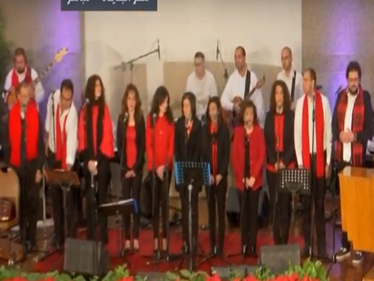بالفيديو- احتفالات الطائفة الإنجيلية في مصر بعيد الميلاد المجيد 