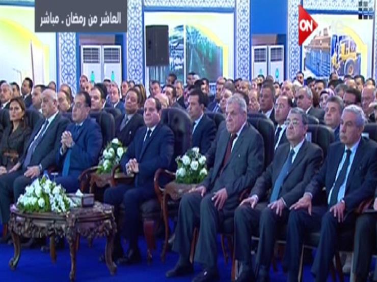 السيسي يفتتح مشروع محطة مياه القاهرة الجديدة- فيديو